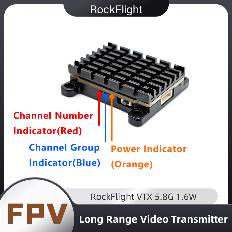 RockFlight TX663 VTX 5.8G 48CH – Drone Racing Receiver recenzja i cena