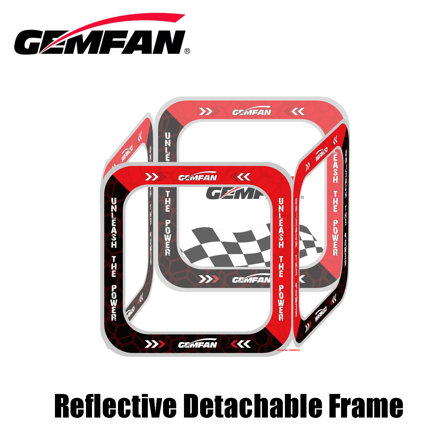 GEMFAN 80*80CM FPV Race Cube G – Drone Racing Flag recenzja i cena
